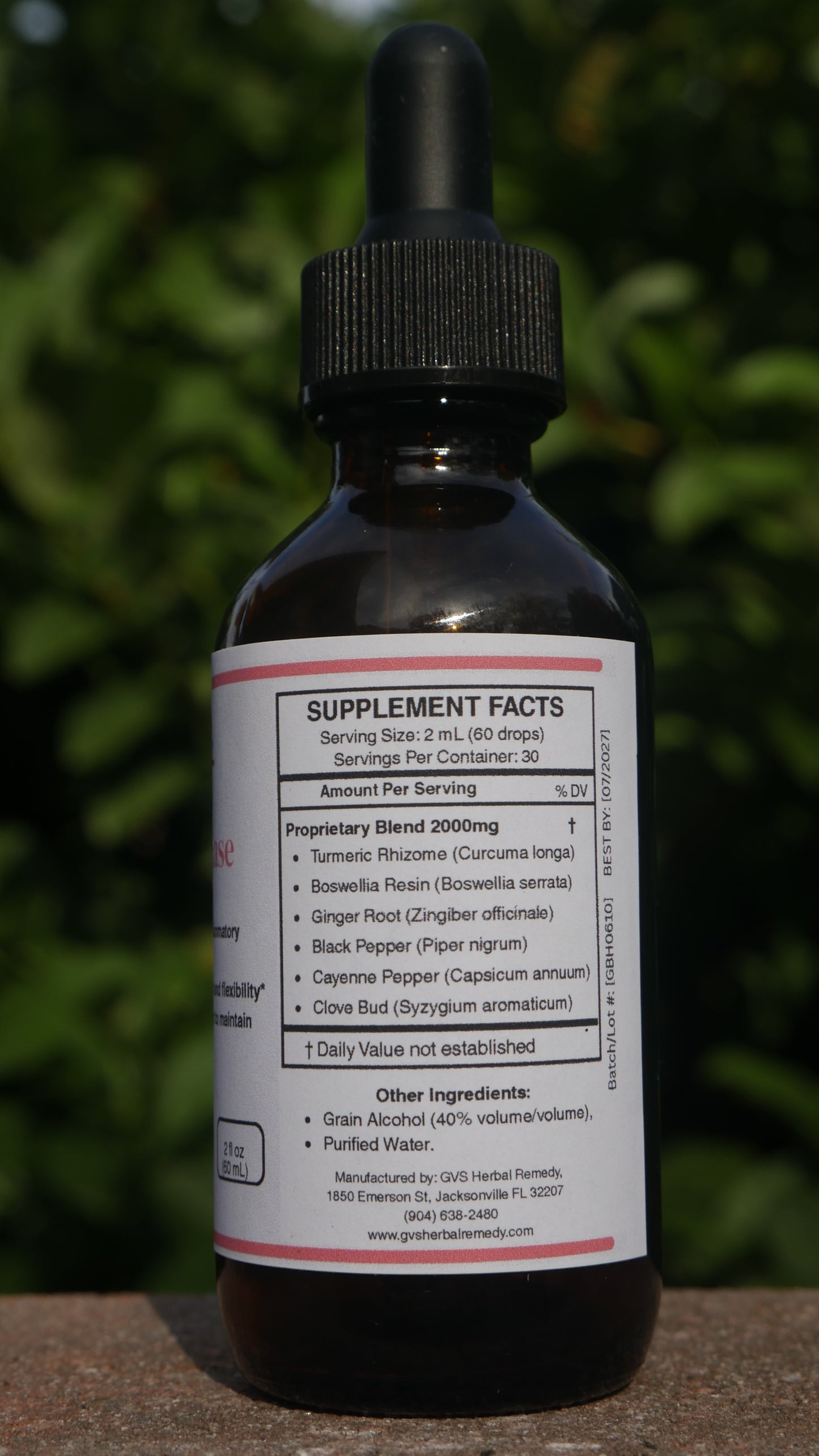 InflamaEase herbal formula extract