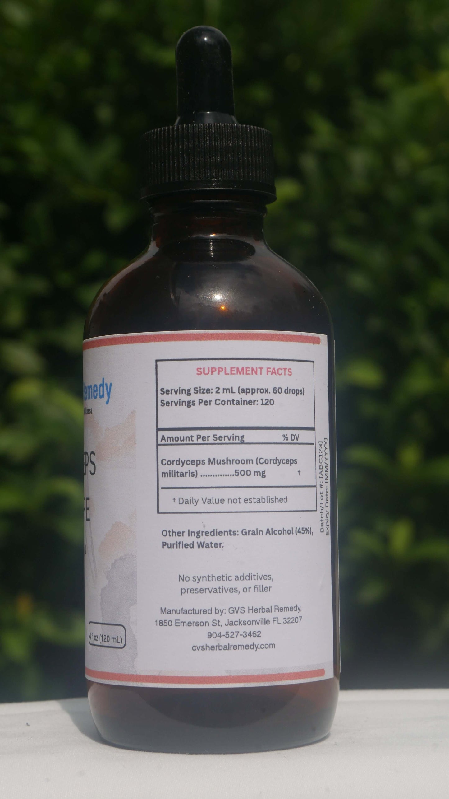 Cordyceps Mushroom Tincture mushroom tincture formula