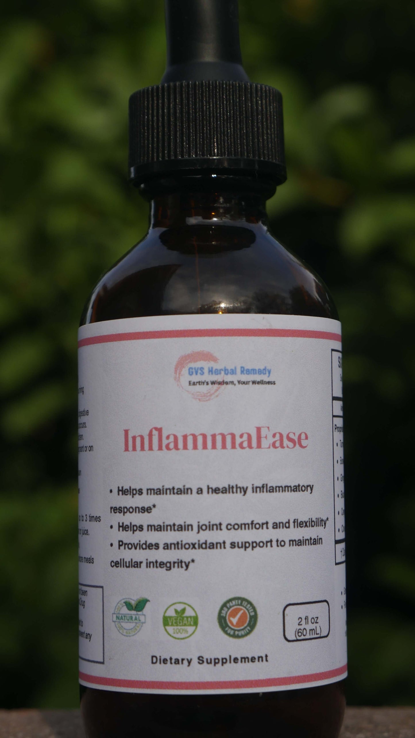 InflamaEase wellness product packaging