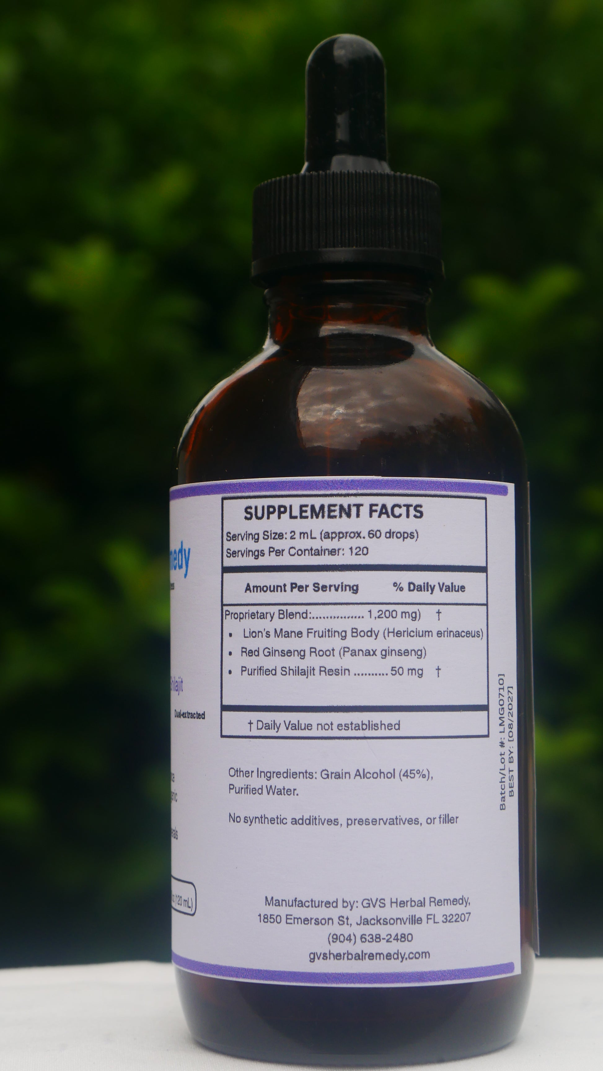 NeuroFuel Tincture cognitive wellness formula
